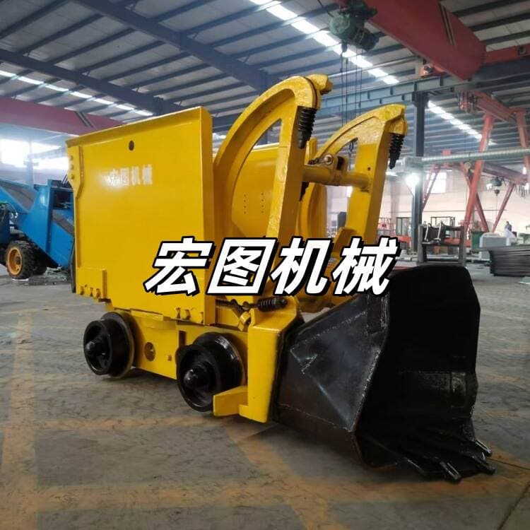 Zq-26 Pneumatic Rock Loader, Mine Explosion-Proof Electric Rock Loader, Track Anti-Skid Loading and Unloading Shovel Loader 1