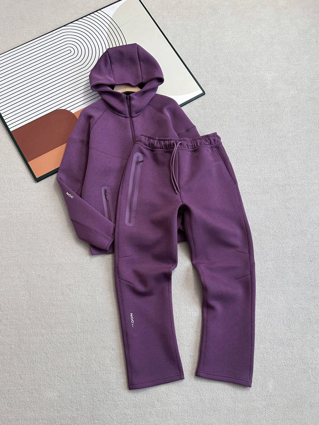 Suit.dark purple