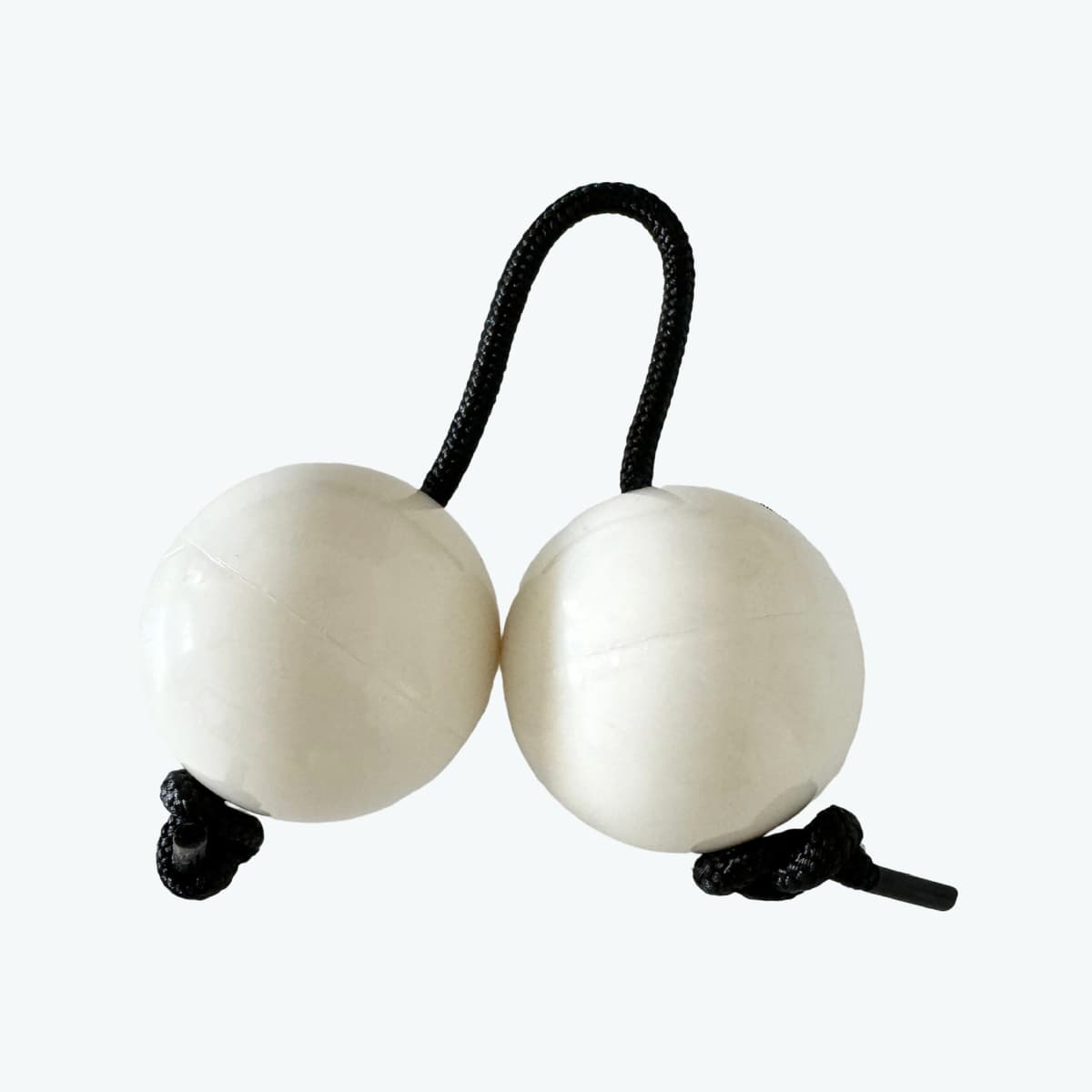 Black rope white
