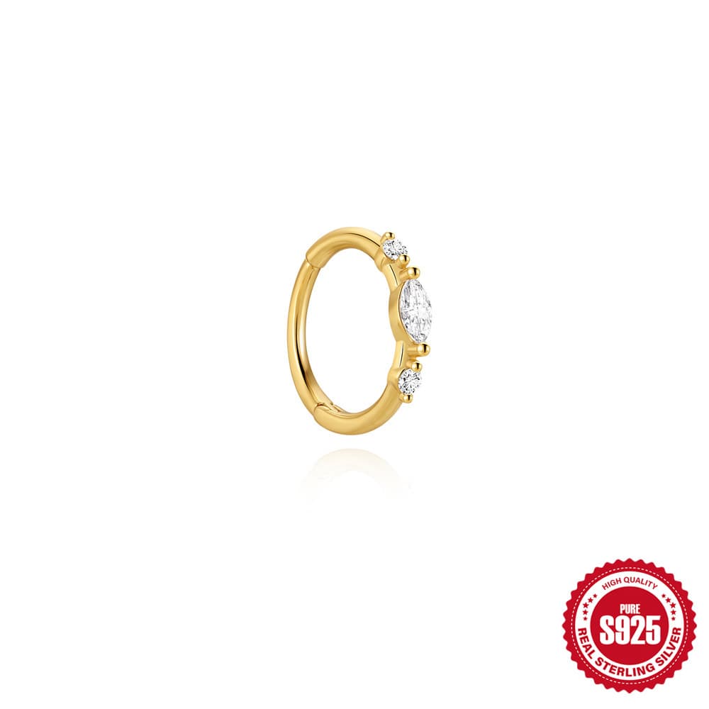 #8 gold 10mm - single