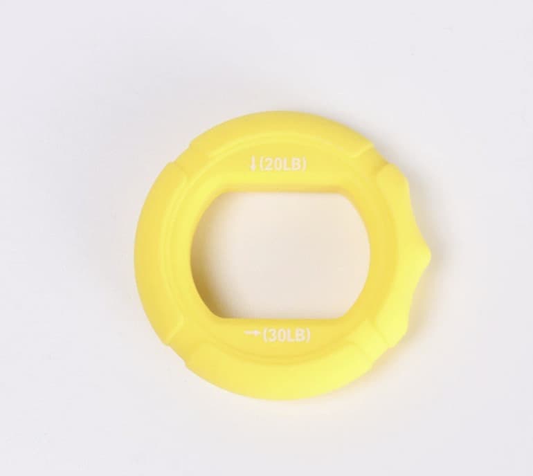 Bright yellow five-finger model 20-30lb
