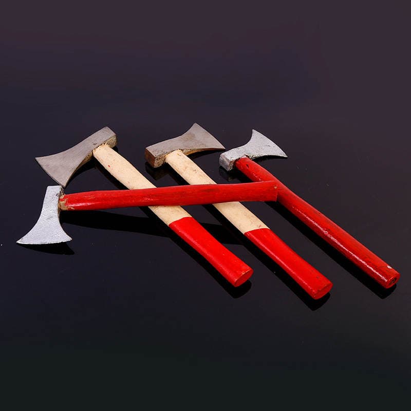Auspicious Axe for Weddings, Good Luck, Moving, Handcrafted Axe, Wedding Decoration, Wooden Handle, Home Protection Tool, Axe 3