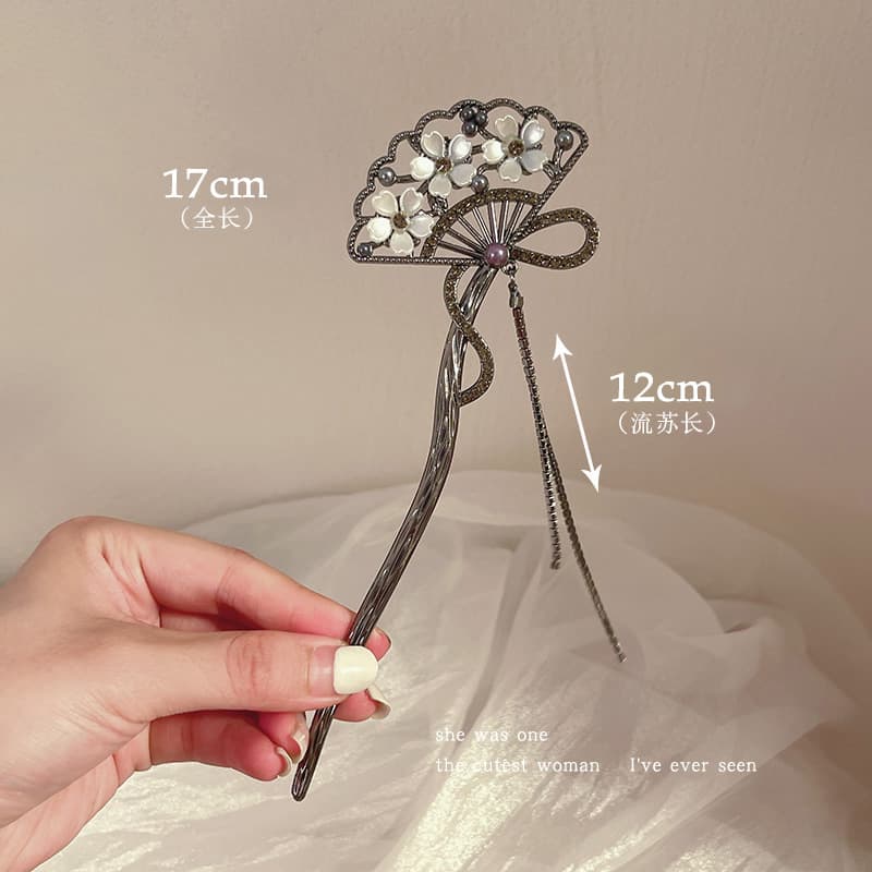Gun black fan