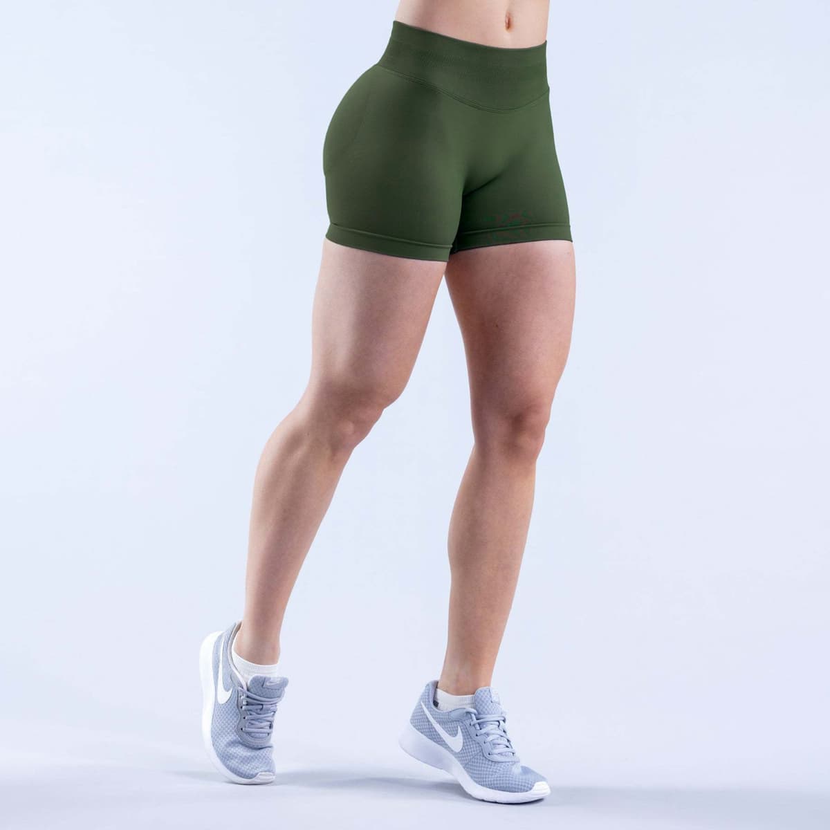 Shorts-khaki green