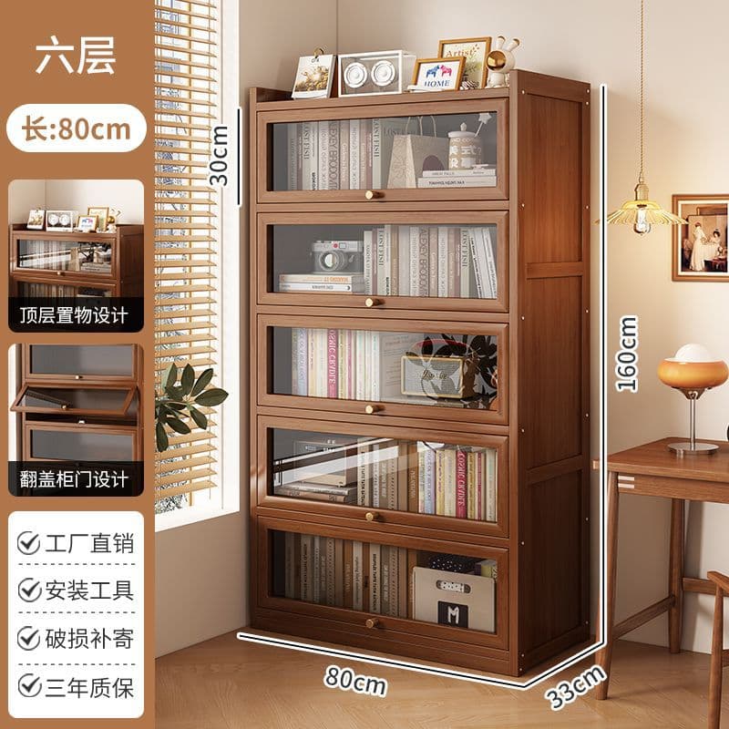 Inner height 27丨length 80 height 160cm/transparent door