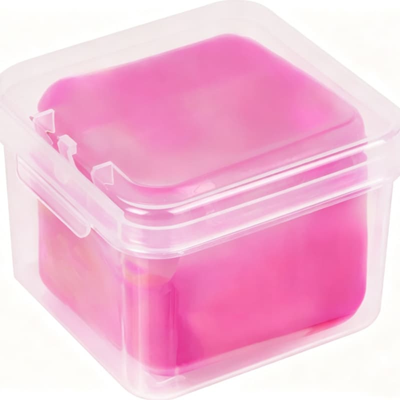 5.5 purple ice cubes [pp plastic box]