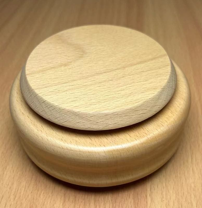 Round music box base