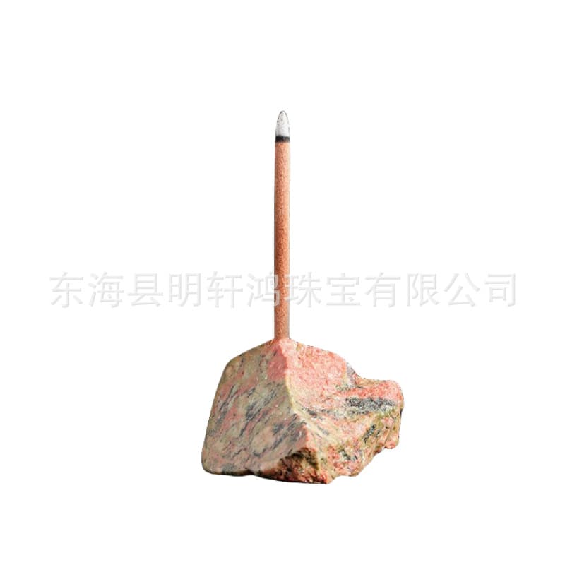 Flower green stone (loose stone)