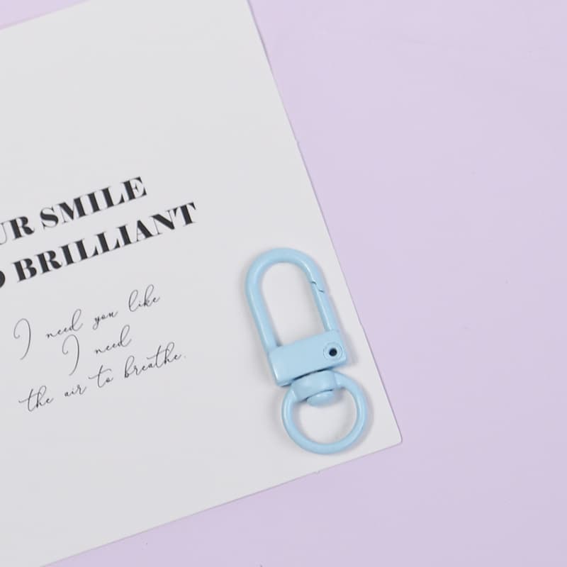 Light blue door buckle