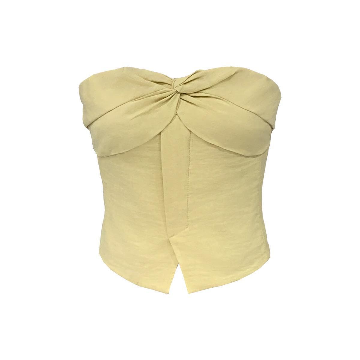 Mango yellow tube top