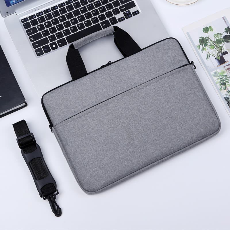 Fleece-lined, extra thick, gray (shoulder strap style)