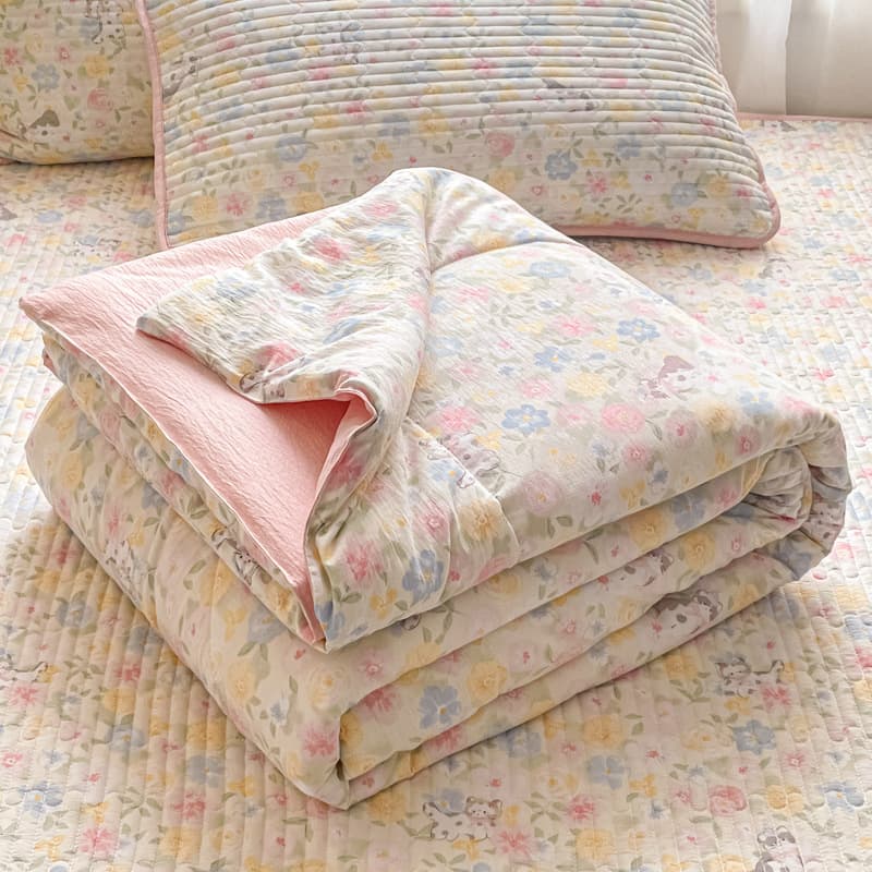 Spring wild pink hue [cloud-soft 7a antibacterial cotton filling]