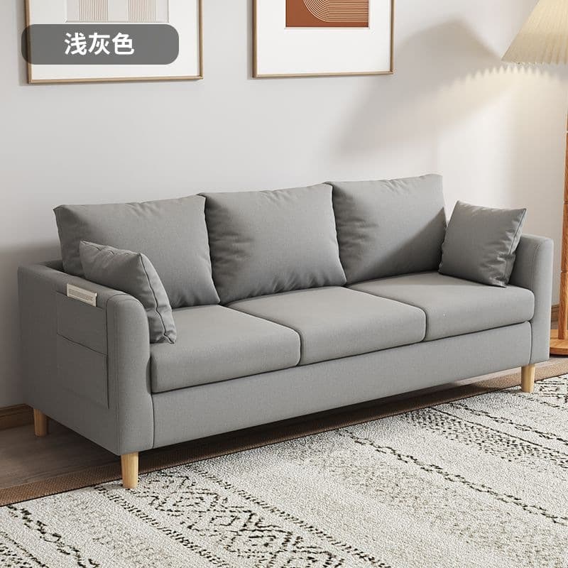 Light gray [snowflake velvet + free pillow]