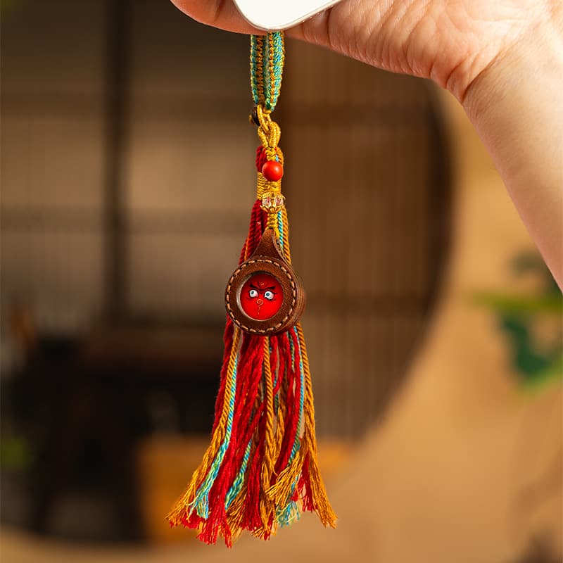Red god of wealth eye