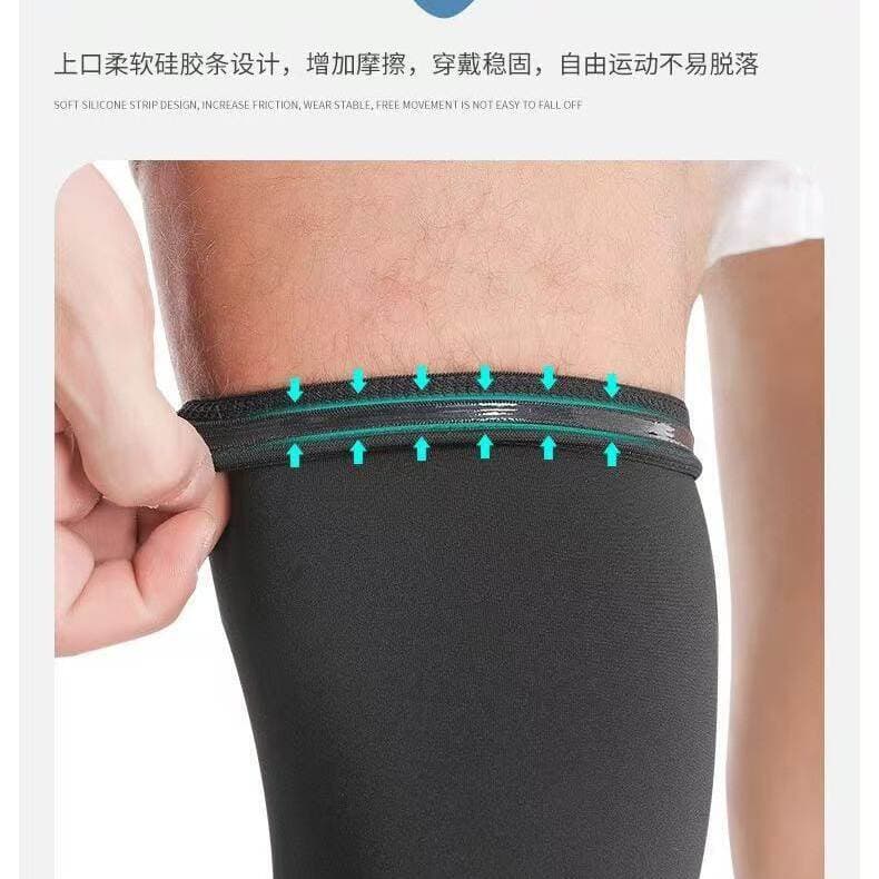 New Adult Double-Pad Sports Anti-Collision Knee Pads Basketball Football Outdoor Calf Protection Equipment Extreme Protection 4
