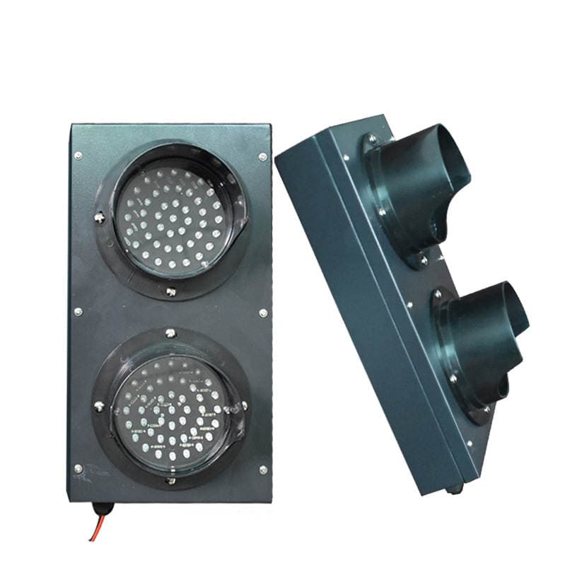 Small Red and Green Lamp 100MM Round Teaching Traffic Light 12V/24V/220V Factory Outlets 5