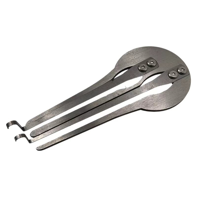 Silver round two strings