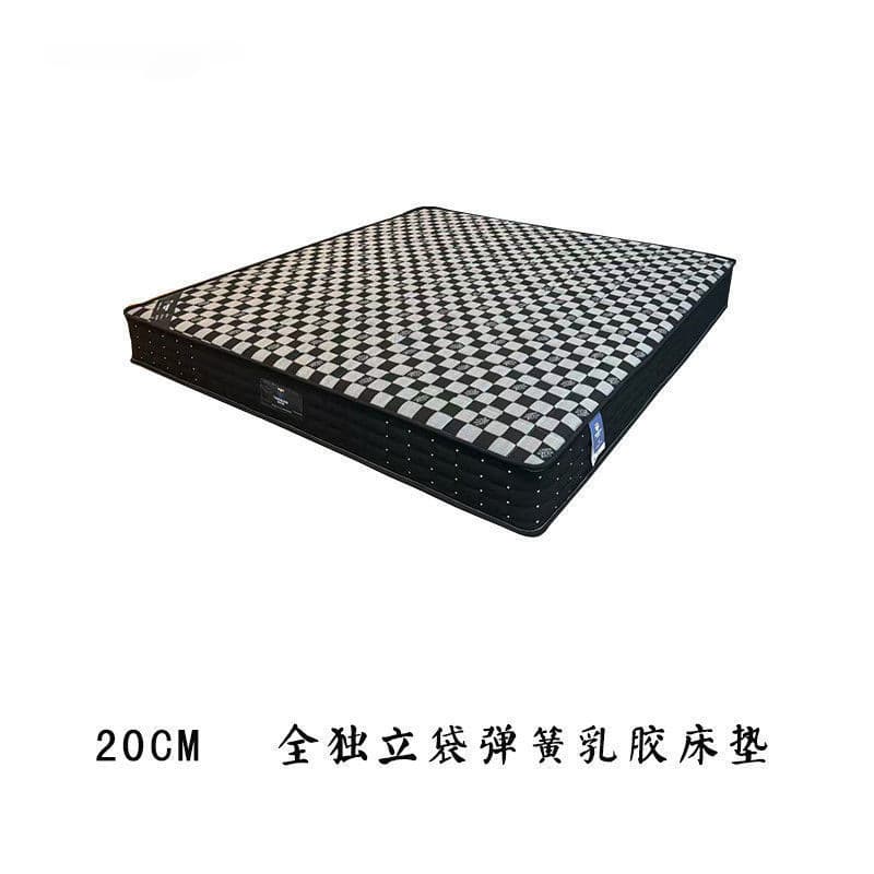 Upgraded single bed + 20cm fully independent pocket spring skin-friendly latex mattress