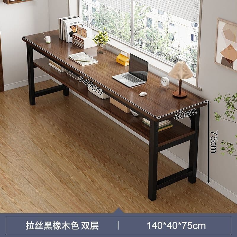 [upgraded and reinforced] 140cm double layer black oak color