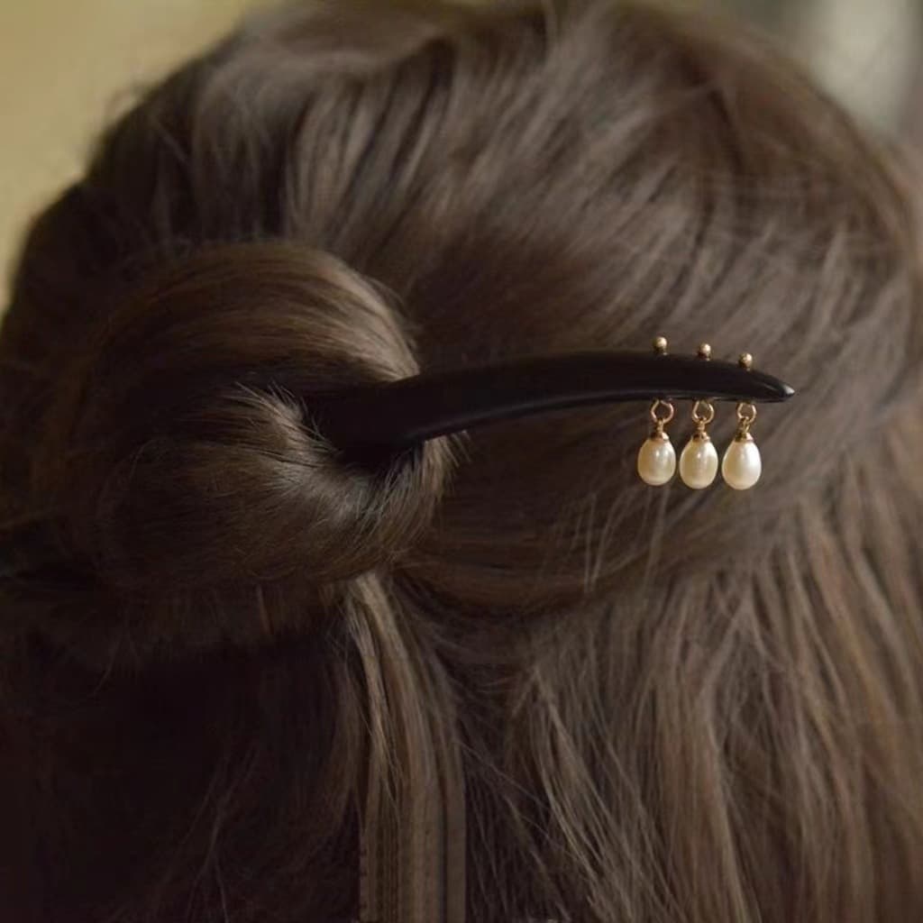 A42 sugar three beads [natural Ebony]]