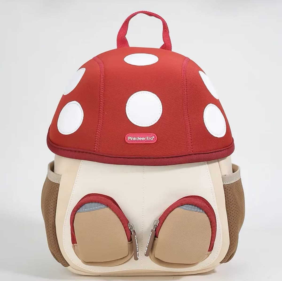 Large mushroom (3-6 years old with chest buckle + anti-lost rope)