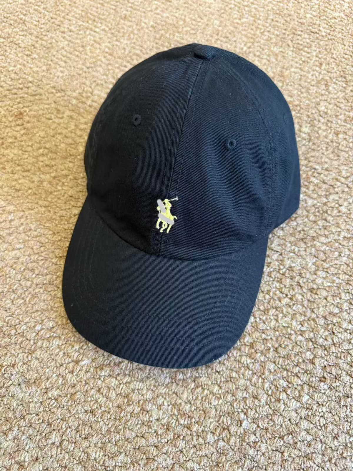 Black with yellow label
