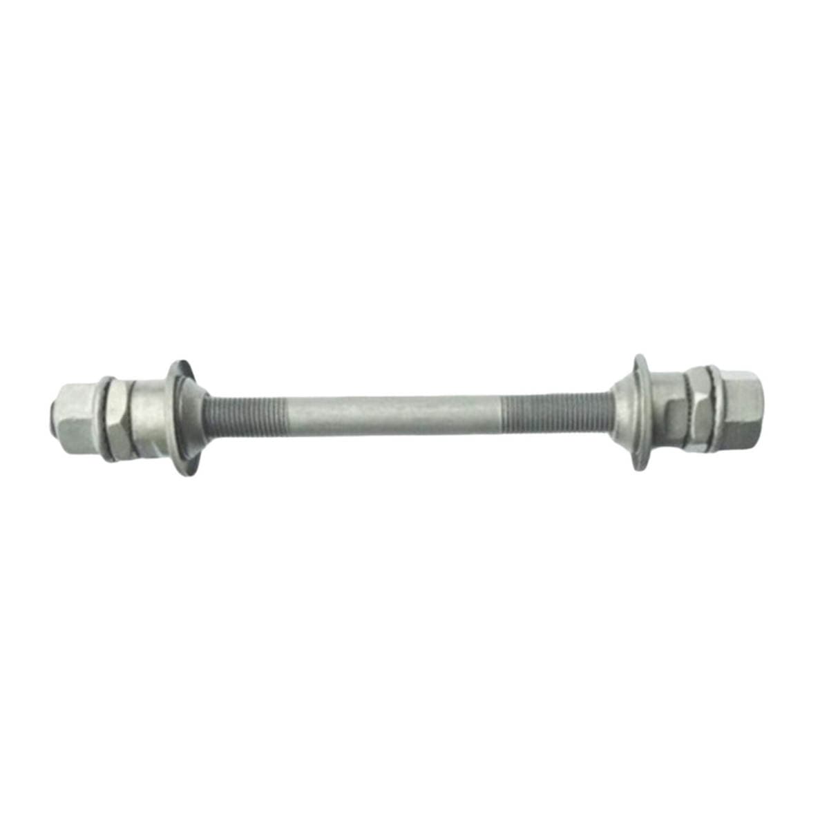 Mountain Bike Large Dust-Proof Axle Bicycle Solid Rear Axle Ball Bearing Hub Axle Core Rod 180 Gray Dust-Proof Rear Axle Front Axle 2