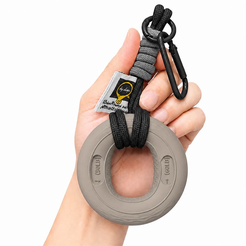 Milk mist gray (50-60 pounds) + double buckle black