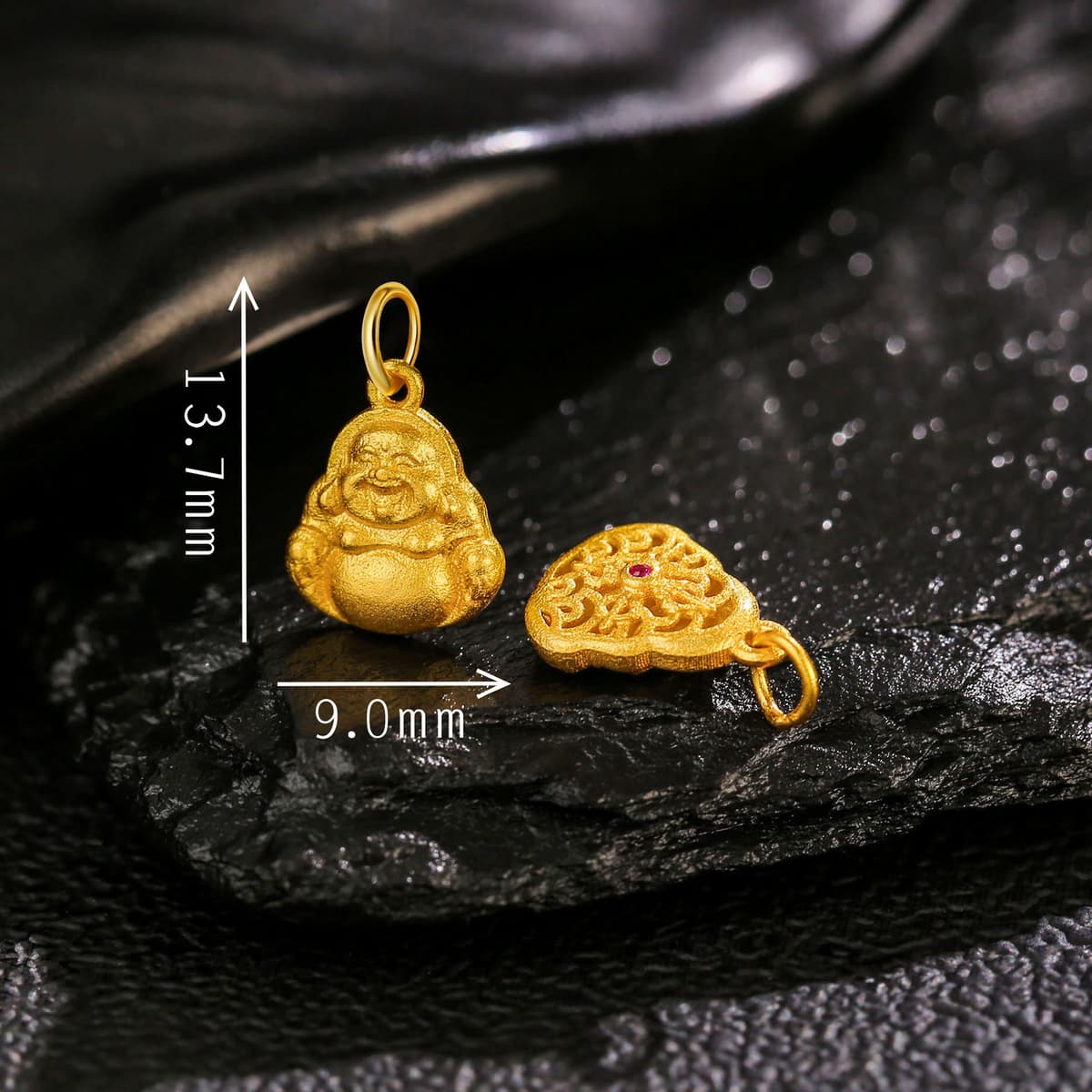 Ancient maitreya buddha small drop