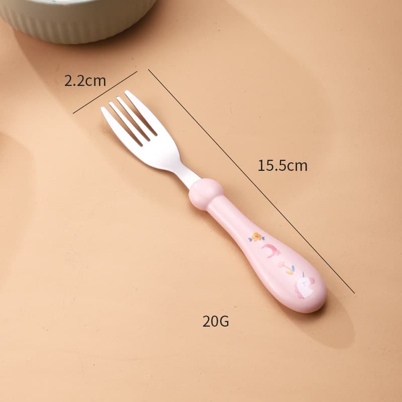 Pink fork