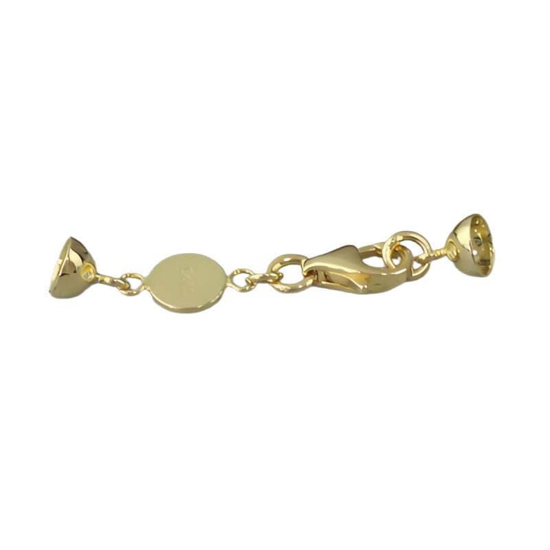 925 Sterling Silver Gold-Plated Bracelet Buckle Bracelet Accessories Connecting Buckle Bracelet Connecting Buckle DIY Bracelet Accessories Sterling Silver Buckle 5
