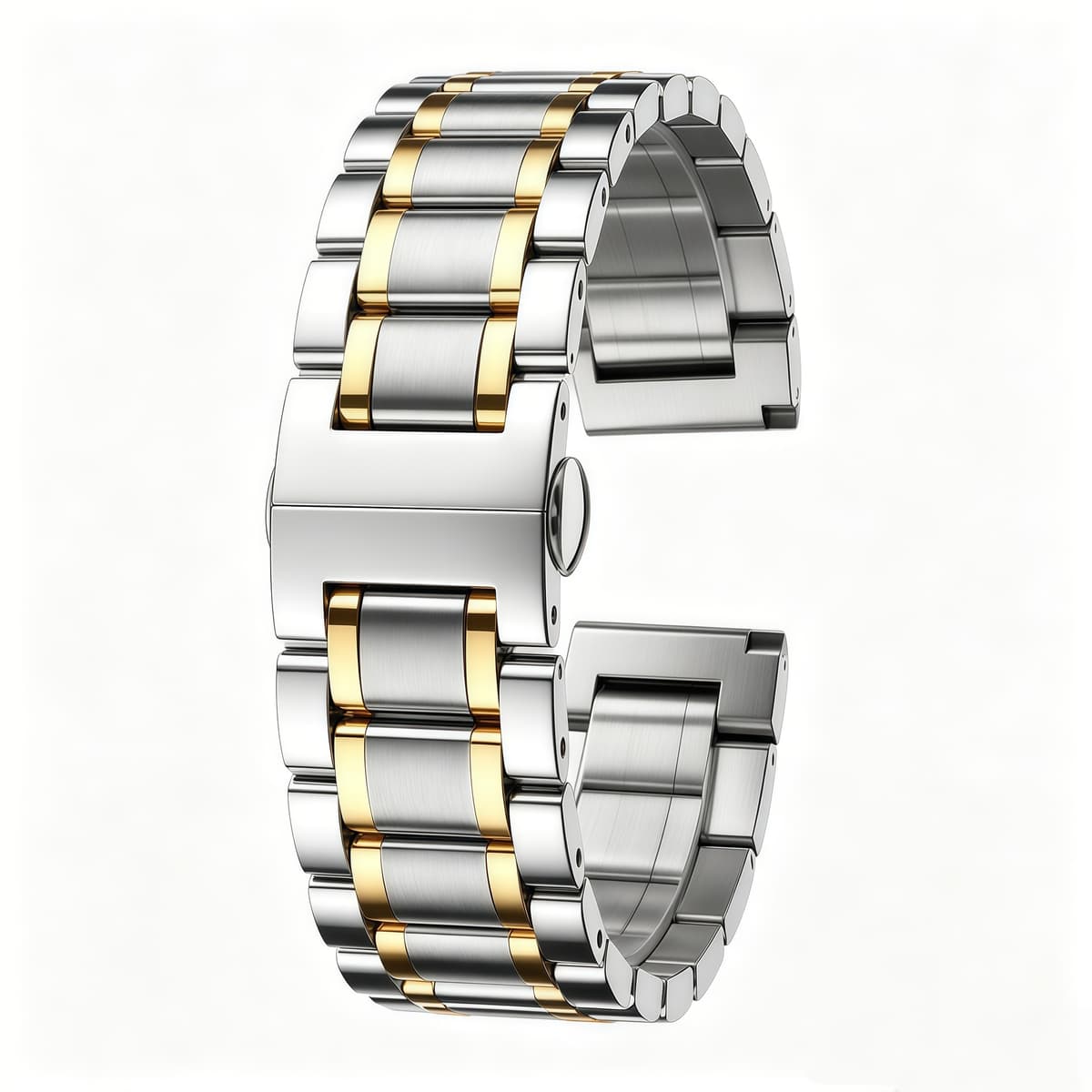 Gold-tone five-bead 22mm