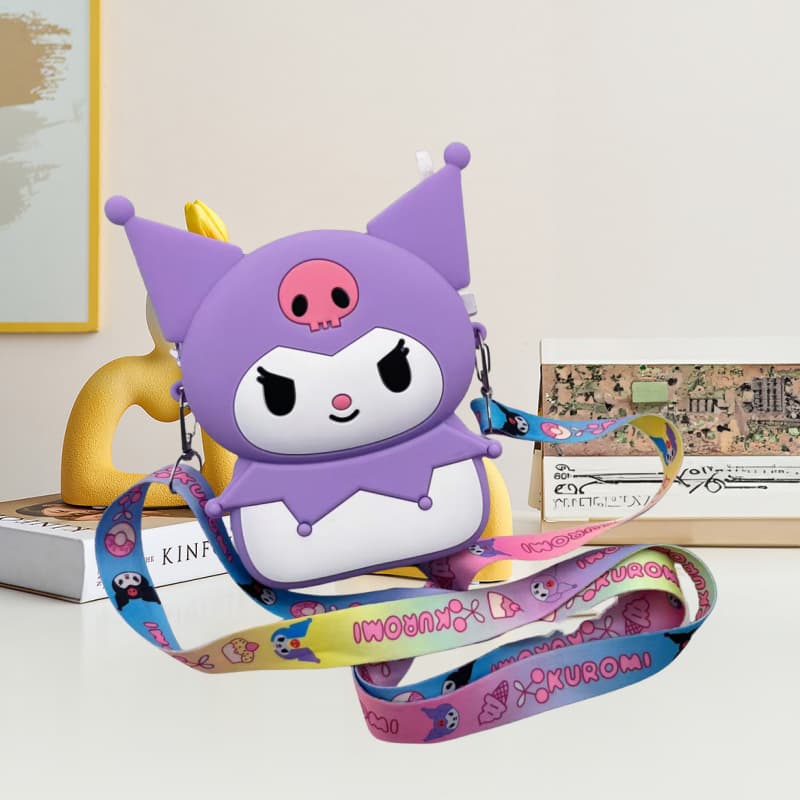 Full body kurome coin purse purple