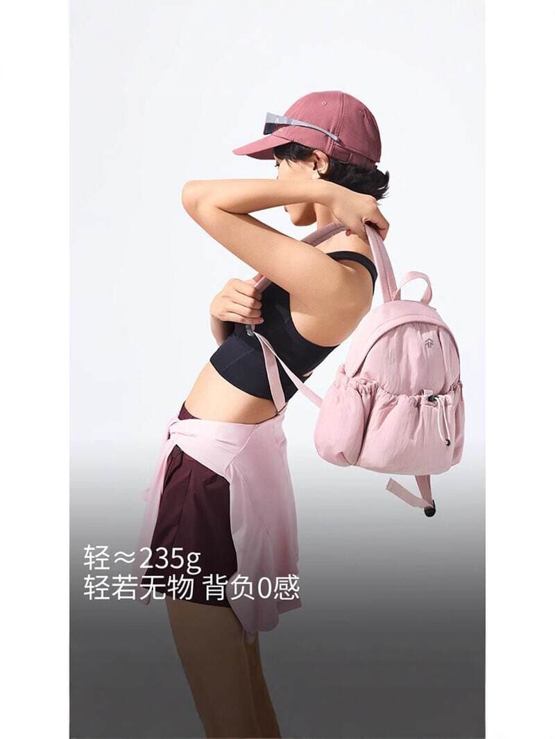 Jiaoxia's Same Style Lightweight Backpack for Women, Suitable for Commuting and Sports, Large Capacity, Waterproof, Foldable, Stylish Travel Backpack 4