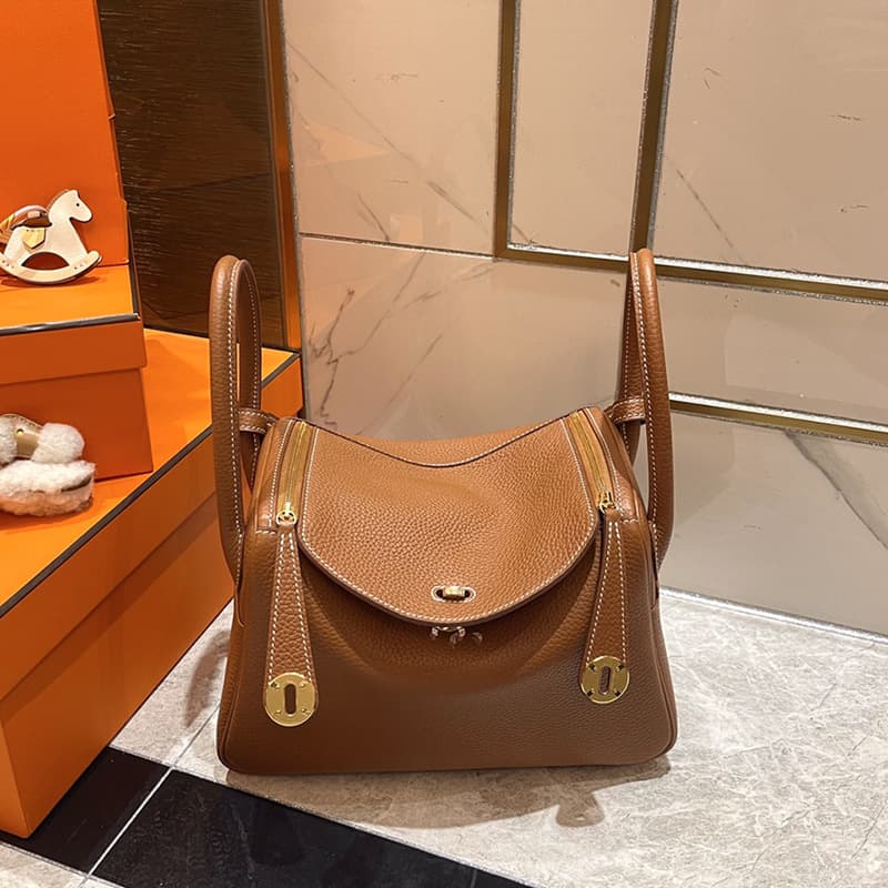 Golden brown 26cm gold buckle