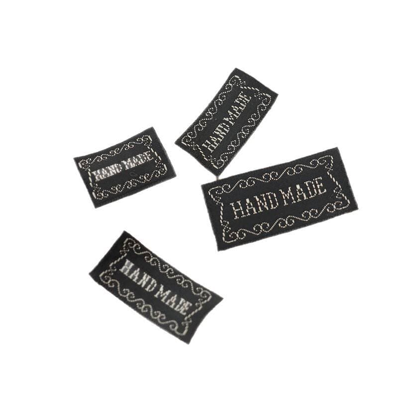 Spot DIY Jewelry Accessories Handmade Labels Cloth Labels Labeling Trademarks Handmade Hair Accessories Materials Leather Labels 5