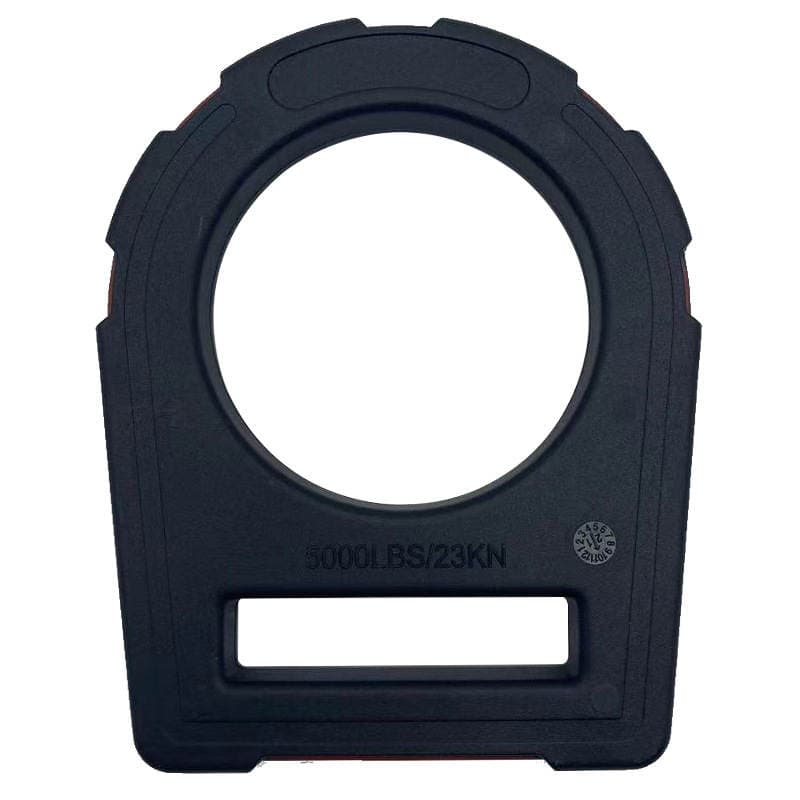 Manufacturer Customized Insulated D-Ring Adjustment Buckle Second-Speed Buckle D-Ring Buckle Black Multi-Specification Spot Thickeneded Semi-Circular Buckle 5