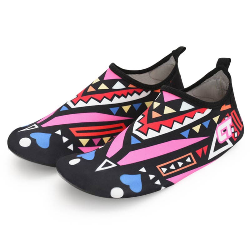 Beach socks shoes men's and women's diving snorkeling children's wading swimming shoes soft shoes non-slip anti-cut bare foot skin shoes 3