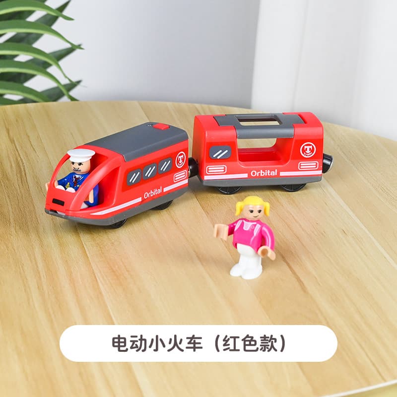 Red electric locomotive/0.18kg
