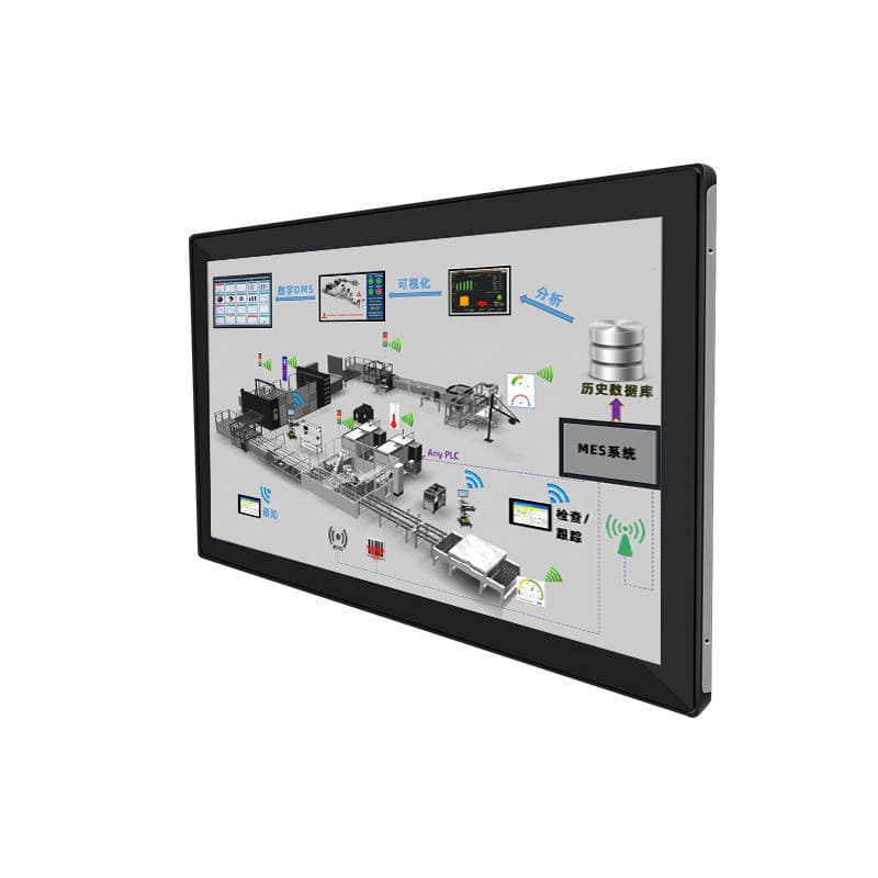 Customized Work Station Machine Industrial Control All-In-One Machine Smart Factory Workshop Mes System Sop Touch Screen Industrial Tablet Computer 5