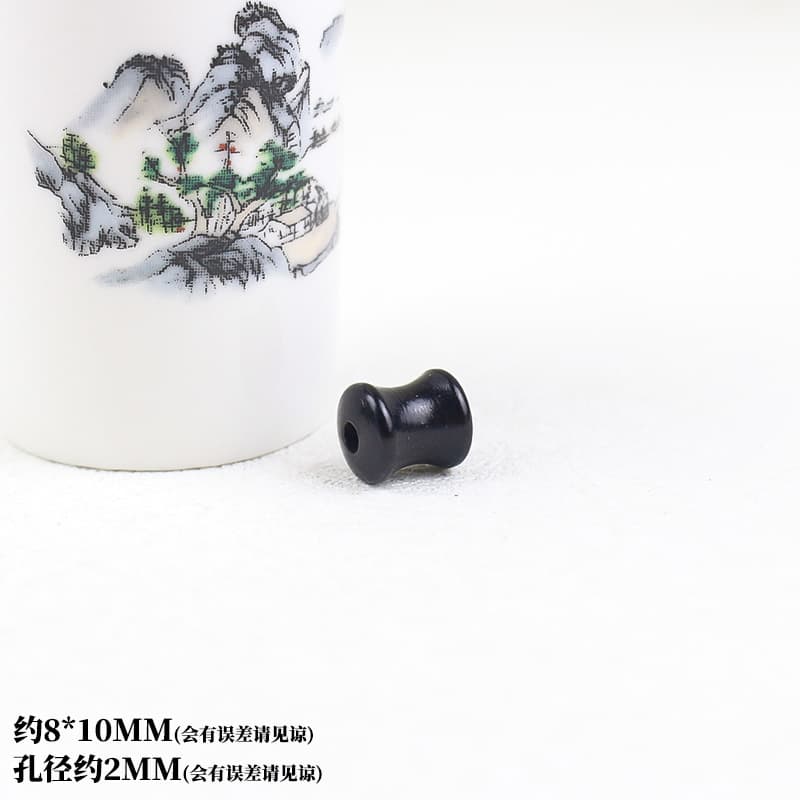 Bamboo knot 8*10mm one piece