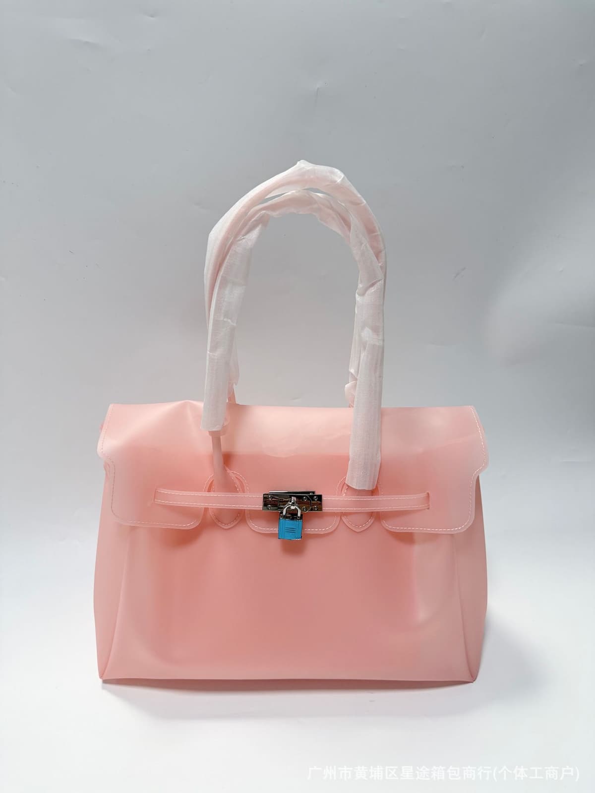 Tpu peach powder (with key + rivets on the bottom)