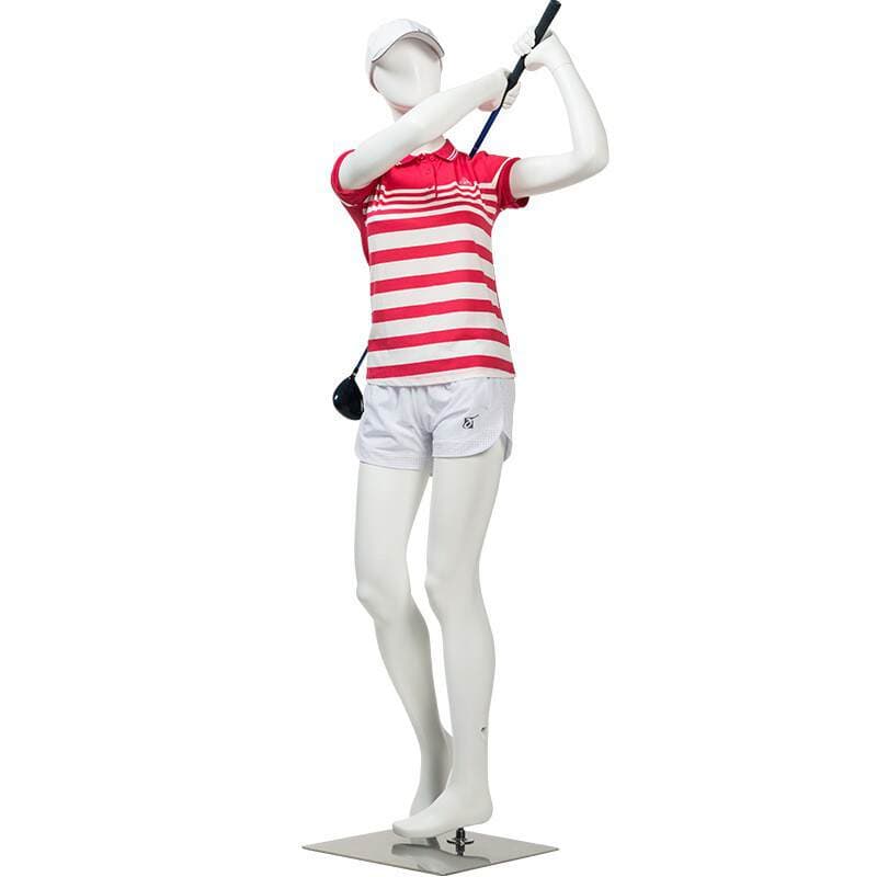 Full Body Sports Model Golf Swing Model Mannequin Brand Clothing Store Display Fiberglass Cross-Border 2