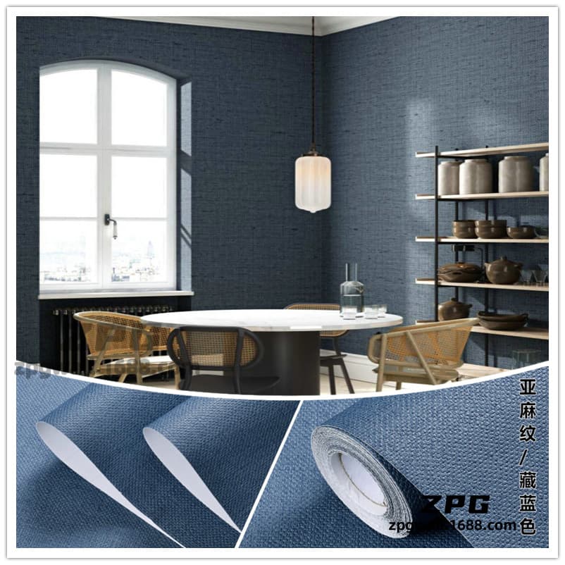 Linen pattern-dark blue [strong coverage]]