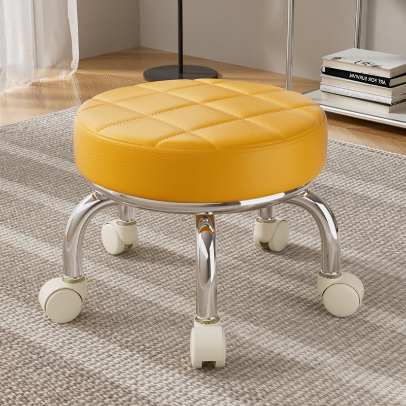 Orange soft bag--white wheel [height 21cm]