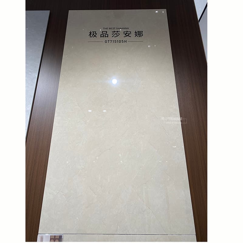 {in stock, made in foshan, guangdong} high-gloss porcelain tile 3c with g-shaanna