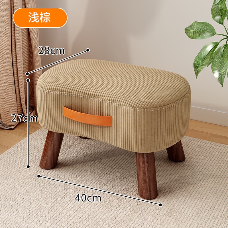 Heightened and reinforced model - light brown 27 height (handle design with wide sitting surface)