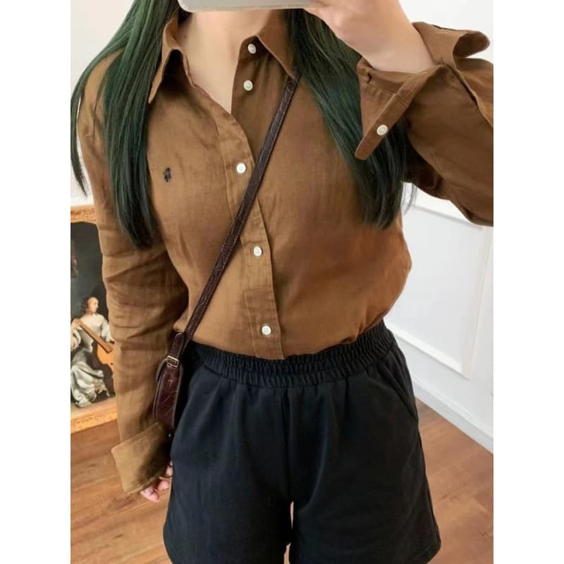 Dark brown