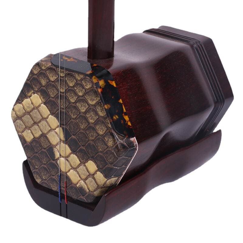 Small-Leaf Rosewood, Ebony, Rosewood, Redwood Erhu, Ethnic Musical Instrument, Plain Rod Dragon Head Hexagonal Erhu Wholesale and Distribution 5