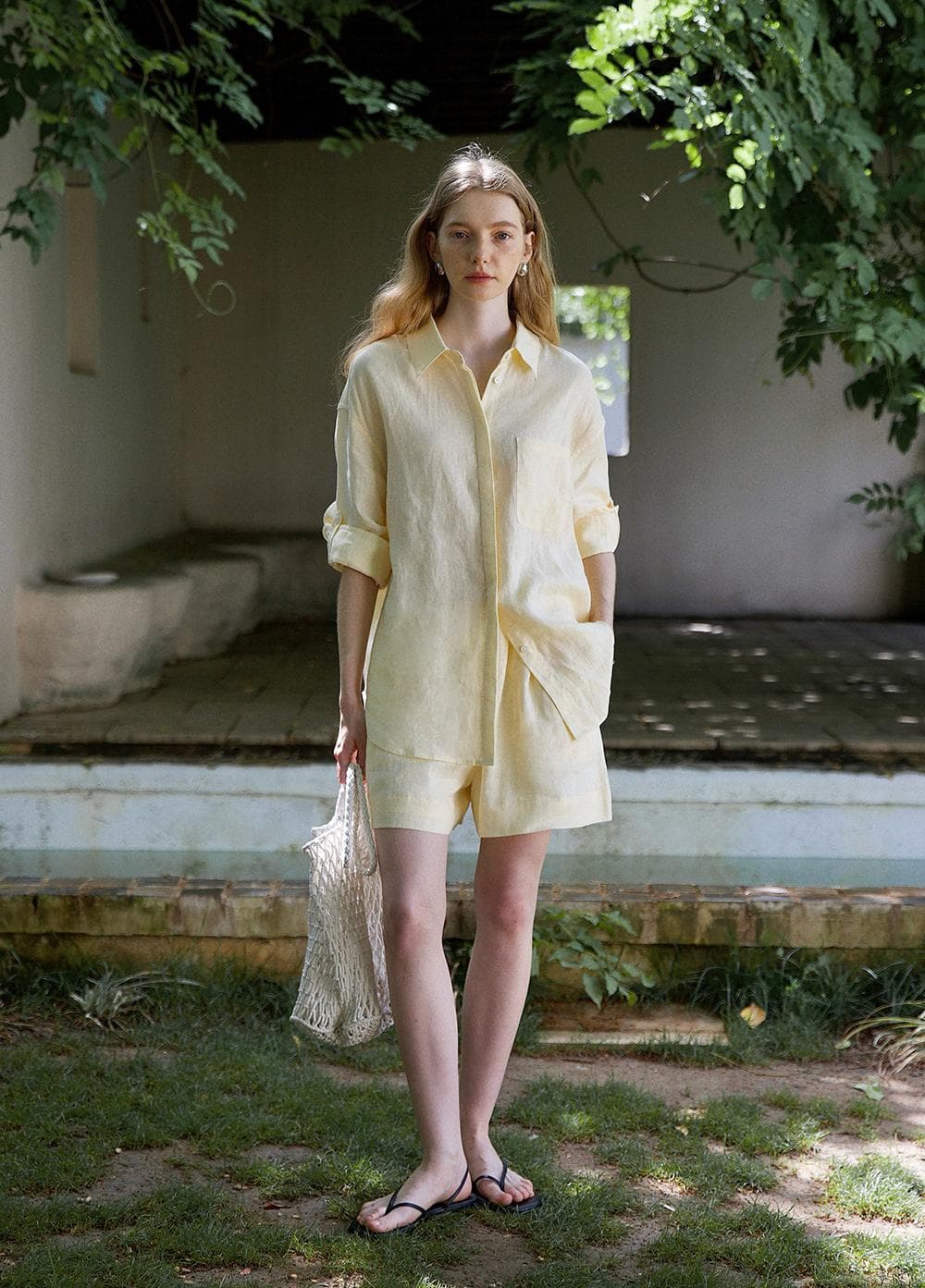Light yellow shirt